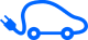 Elektromobilių įkrovimo logotipas